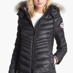 Pajar Packable Down Coat with Fur Hood